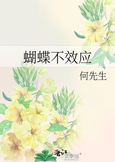 蝴蝶不效应封面