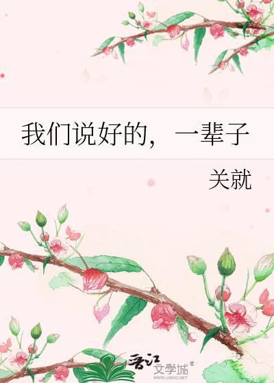 我们说好的,一辈子封面