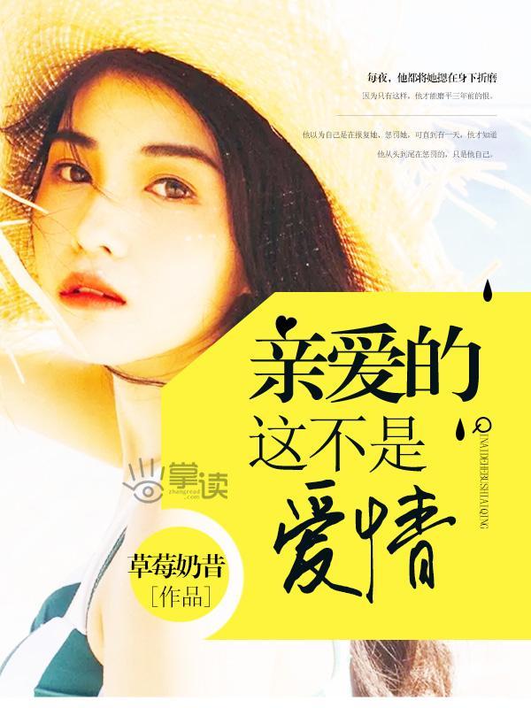 亲爱的这不是爱情封面