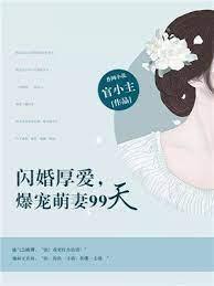 闪婚厚爱，爆宠萌妻99天封面