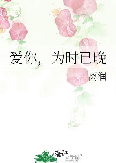 爱你，为时已晚封面