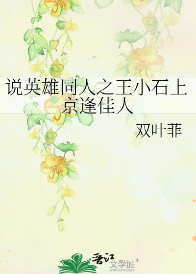 说英雄同人之王小石上京逢佳人封面