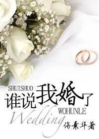 谁说我婚了封面