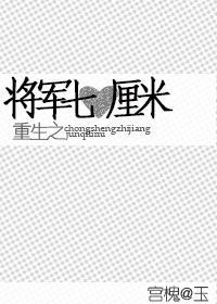 重生之将军七厘米封面