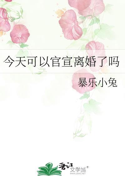 今天可以官宣离婚了吗封面