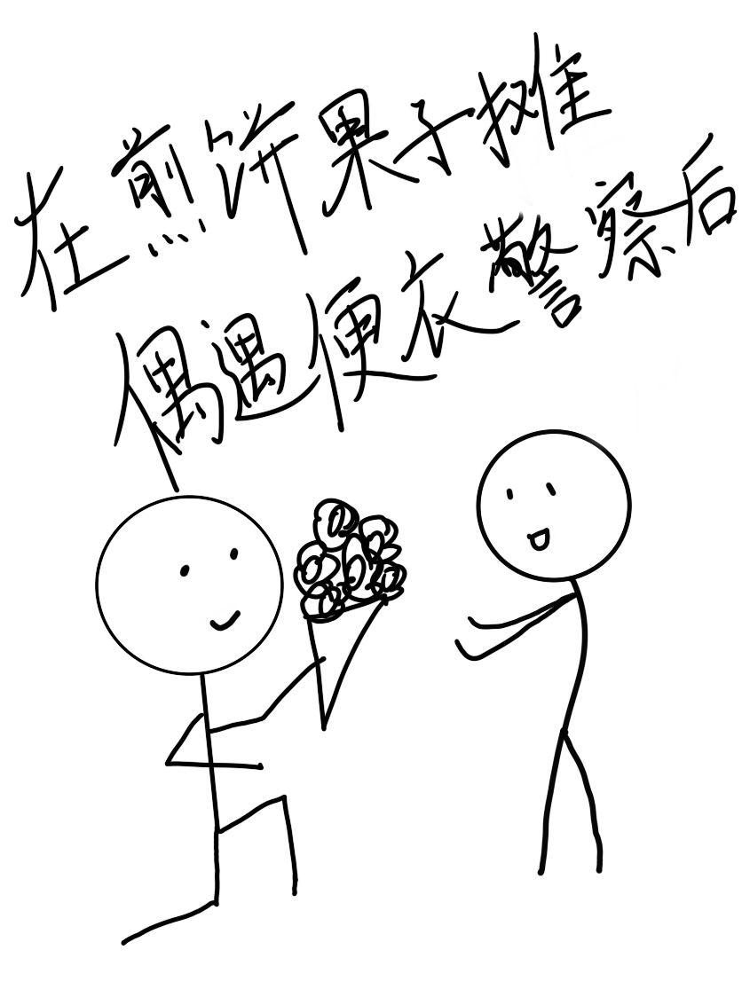 在煎饼果子摊偶遇便衣警察后封面