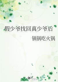 假少爷找回真少爷后封面