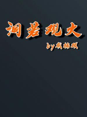 洞若观火封面