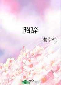 昭辞封面