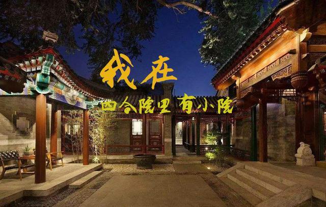 我在四合院里有小院封面