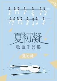 夏初凝歌曲作品集封面