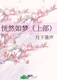恍然如梦(上部)封面
