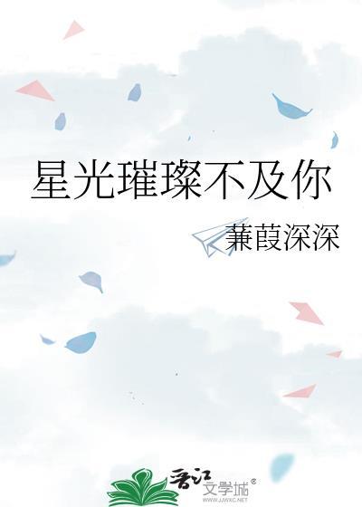 星光璀璨不及你封面