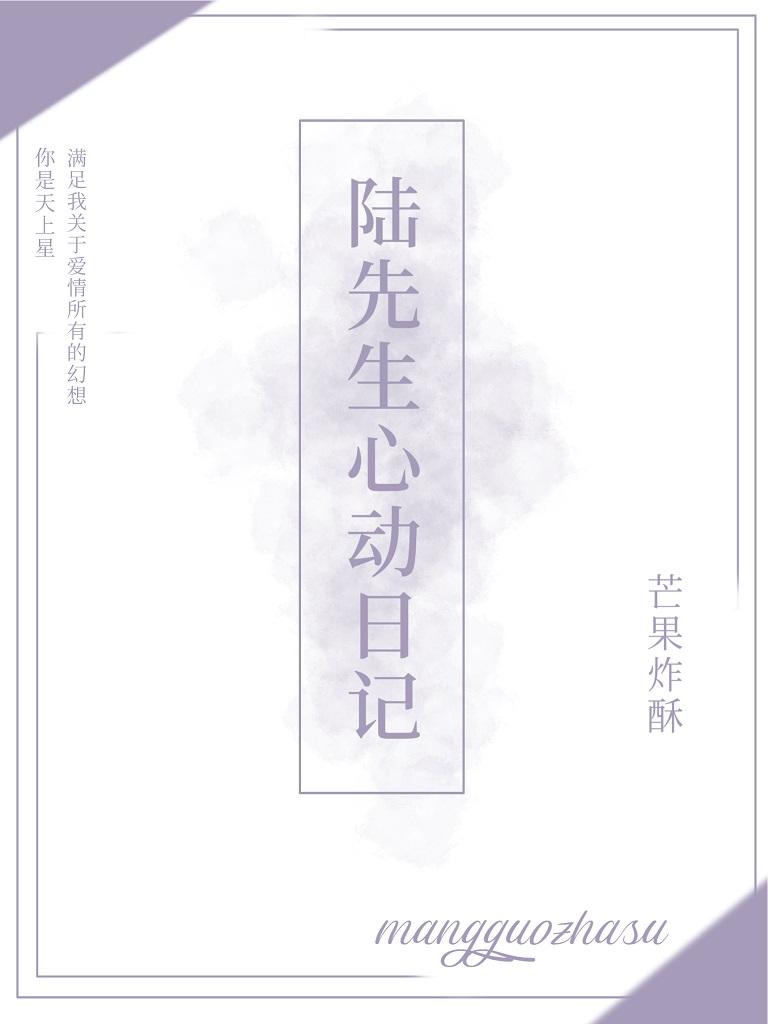 陆先生心动日记封面