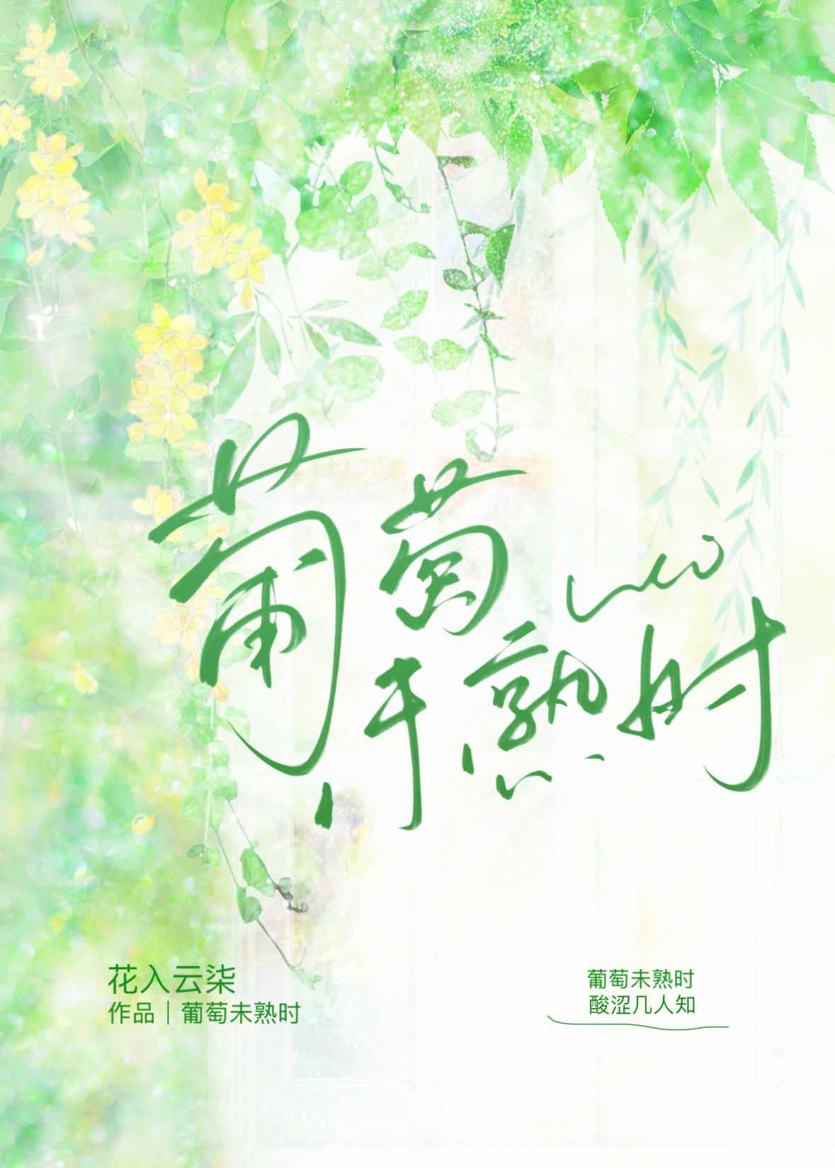 葡萄未熟时封面