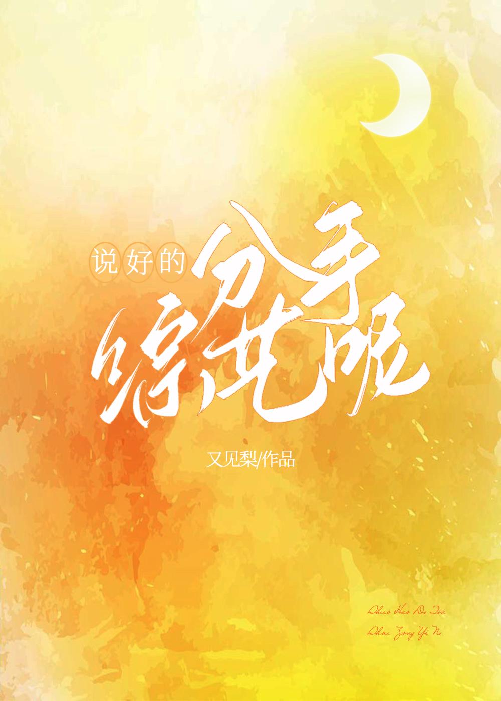 说好的不动心呢封面