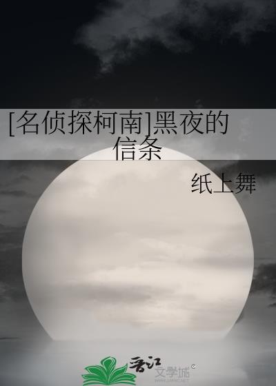 [名侦探柯南]黑夜的信条封面