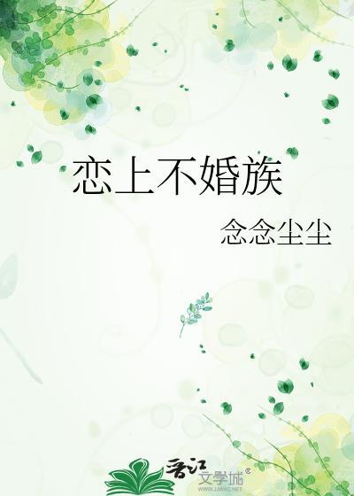 恋上不婚族封面