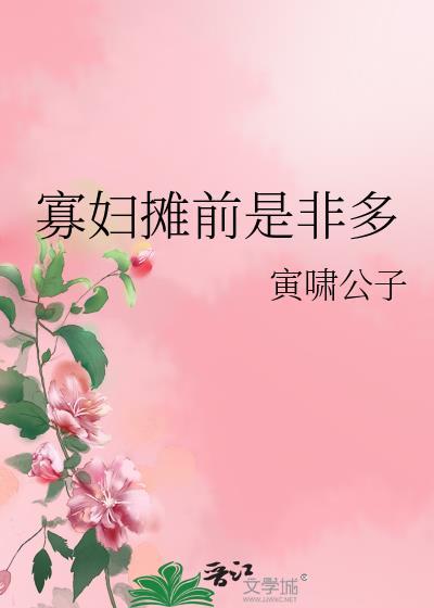 寡妇摊前是非多封面