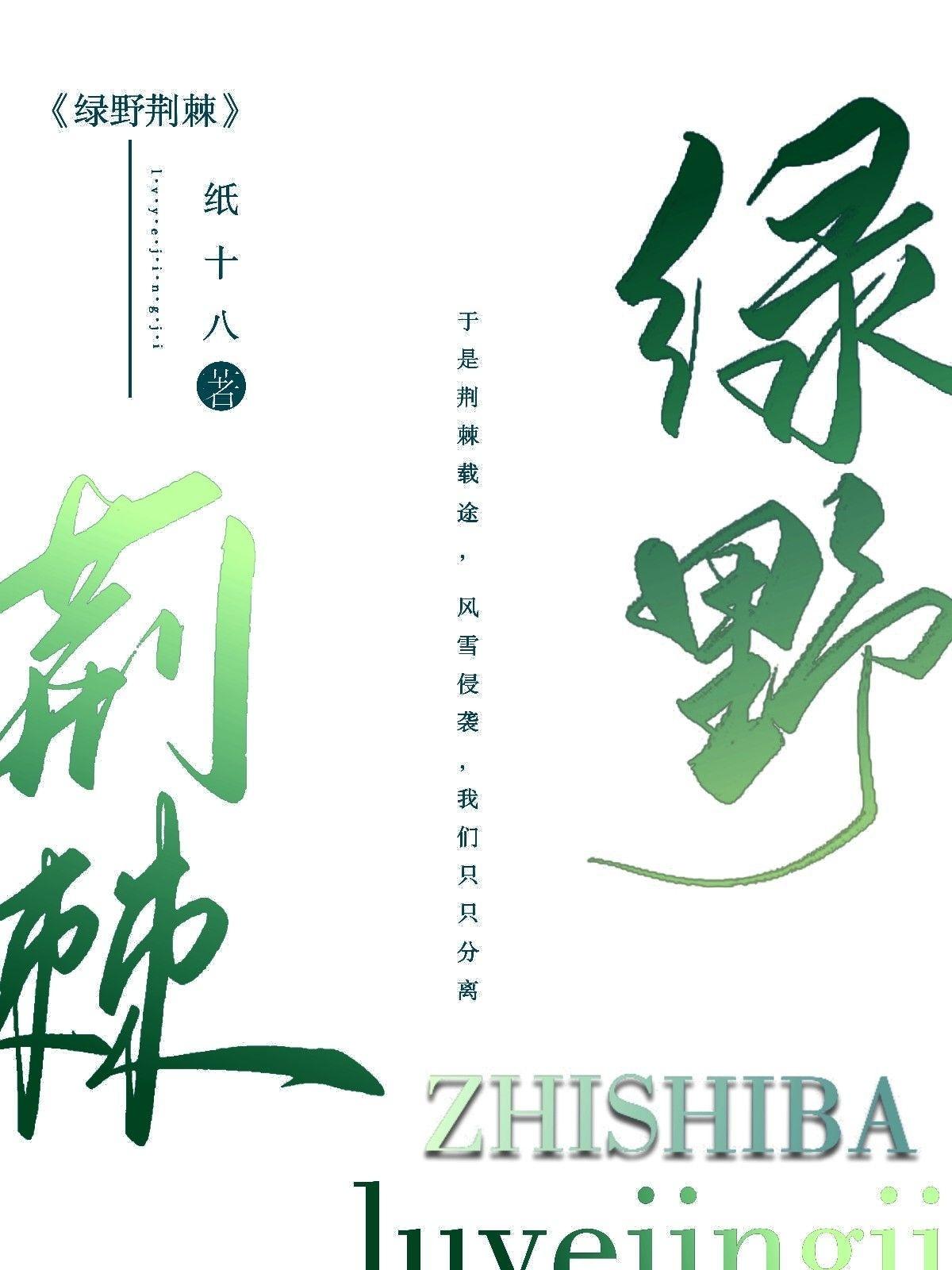 绿野荆棘（长篇）封面