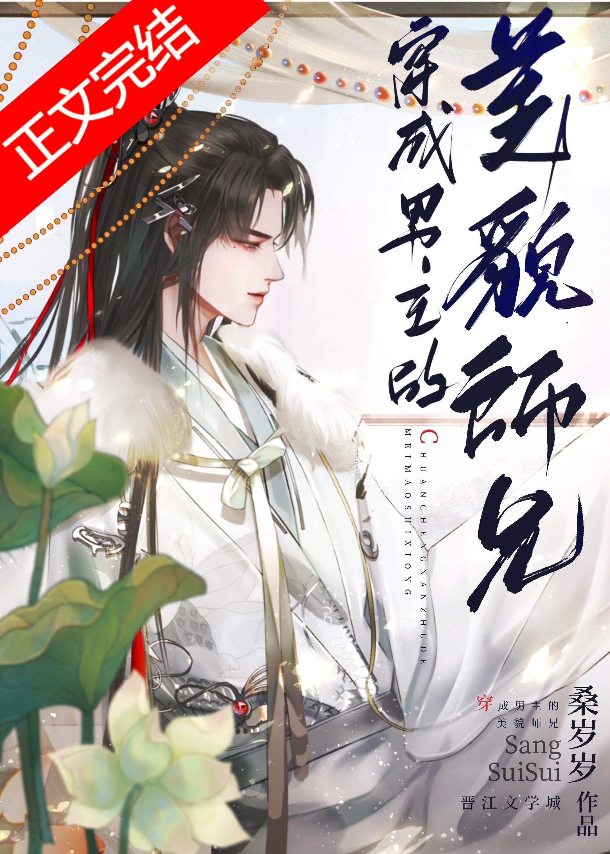 穿成男主的美貌师兄后封面