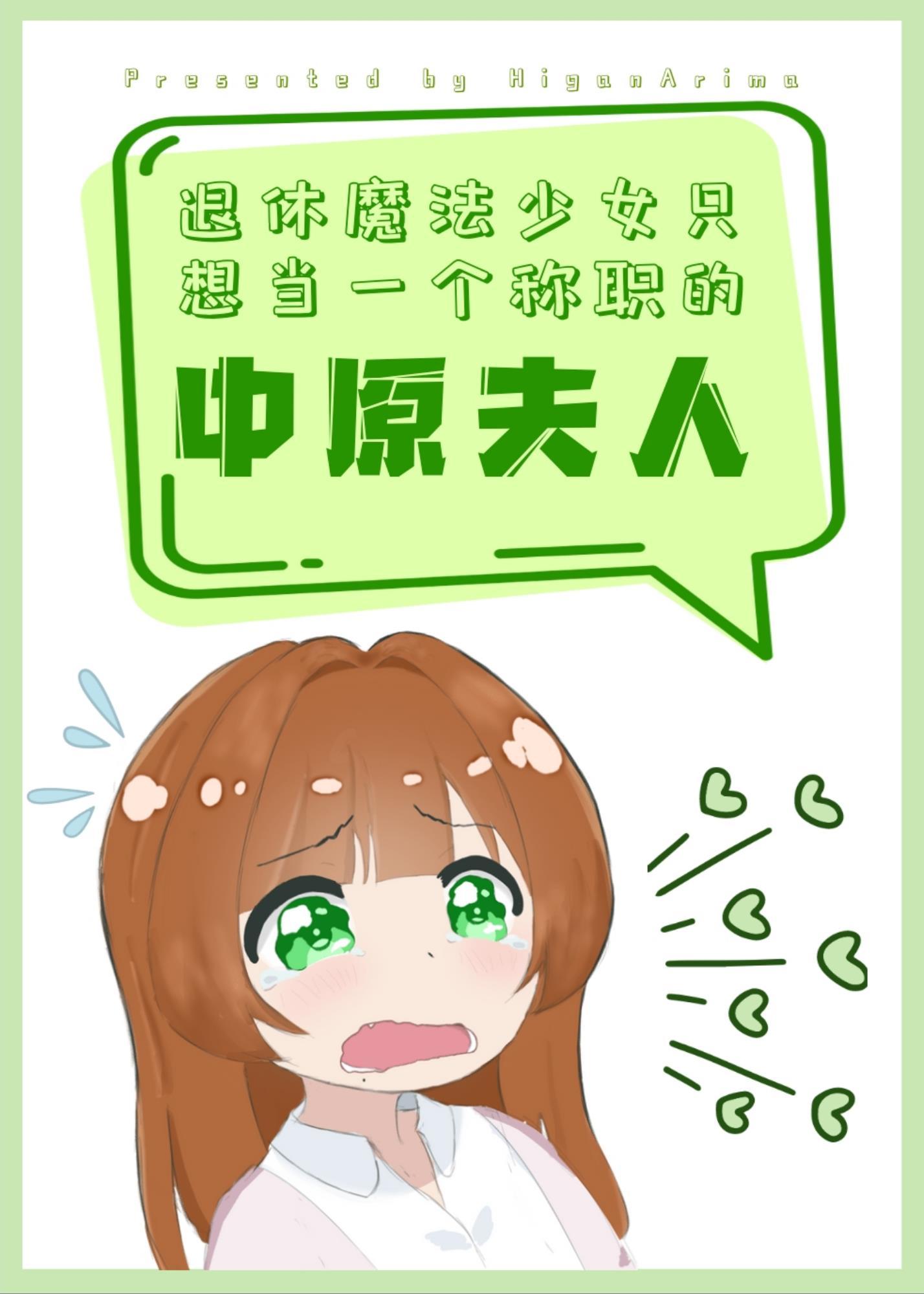 退休魔法少女只想当一个称职的中原夫人封面