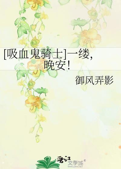 [吸血鬼骑士]一缕，晚安！封面