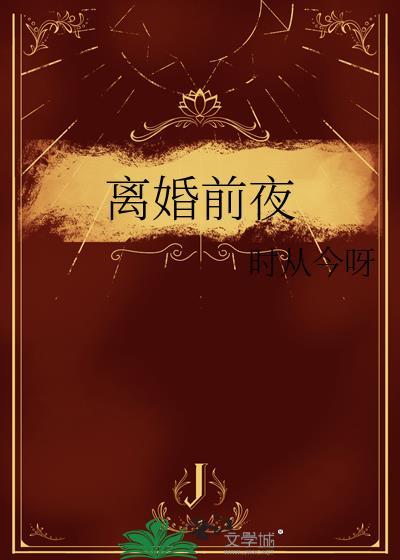离婚前夜封面