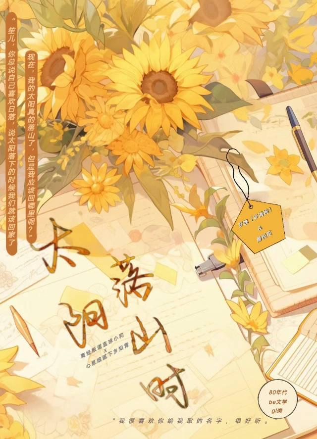 太阳落山时封面