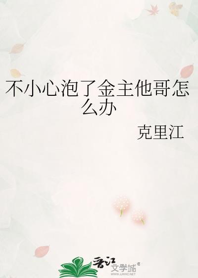 不小心泡了金主他哥怎么办封面