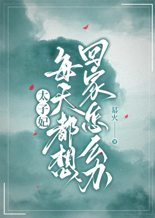 太子妃每天都想回家怎么办封面