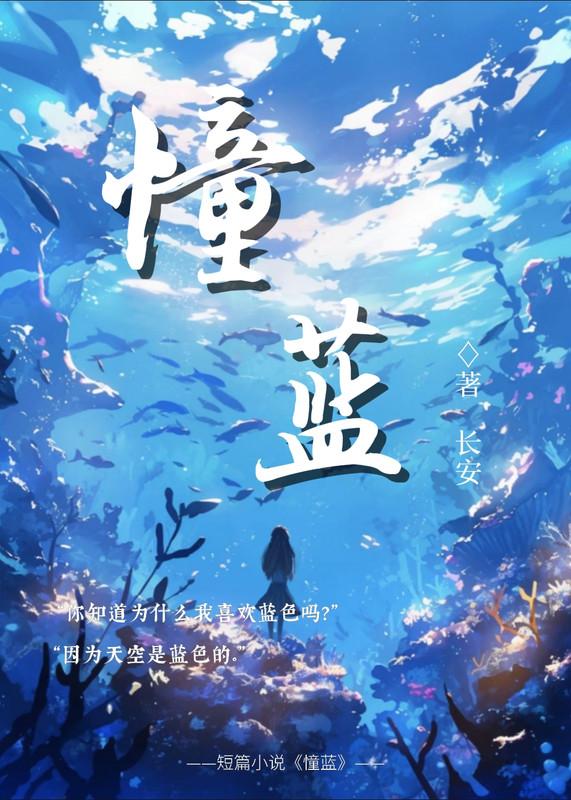 憧蓝.封面
