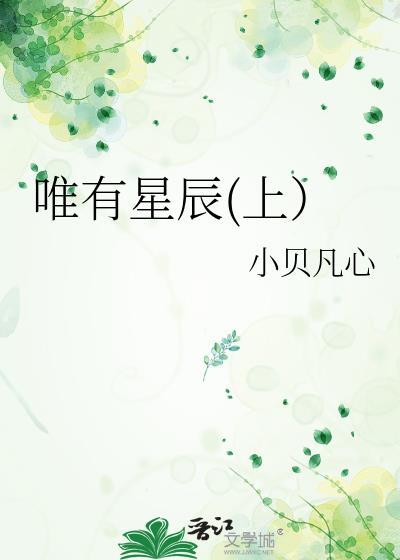 唯有星辰(上）封面