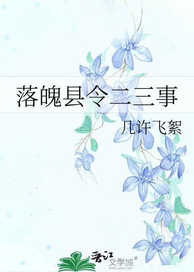 落魄县令二三事封面