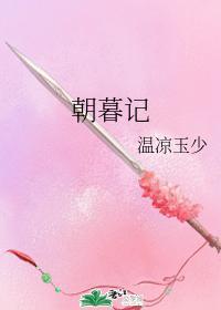 朝暮记封面