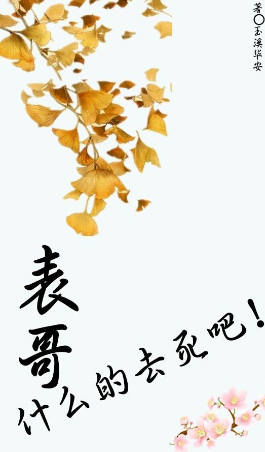 表哥什么的去死吧！封面