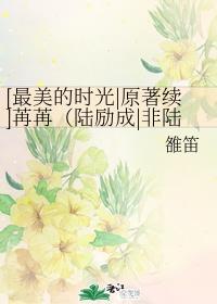 [最美的时光原着续]苒苒（陆励成非陆蔓）封面