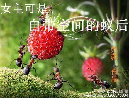 女主可是自带空间的蚁后封面