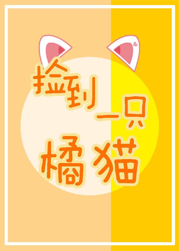 捡到一只橘猫封面