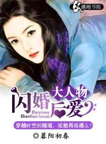 大人物闪婚后爱封面