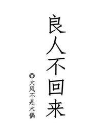 良人不回来封面