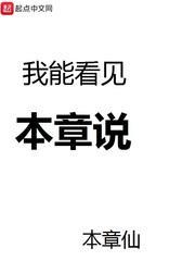 我能看见本章说封面