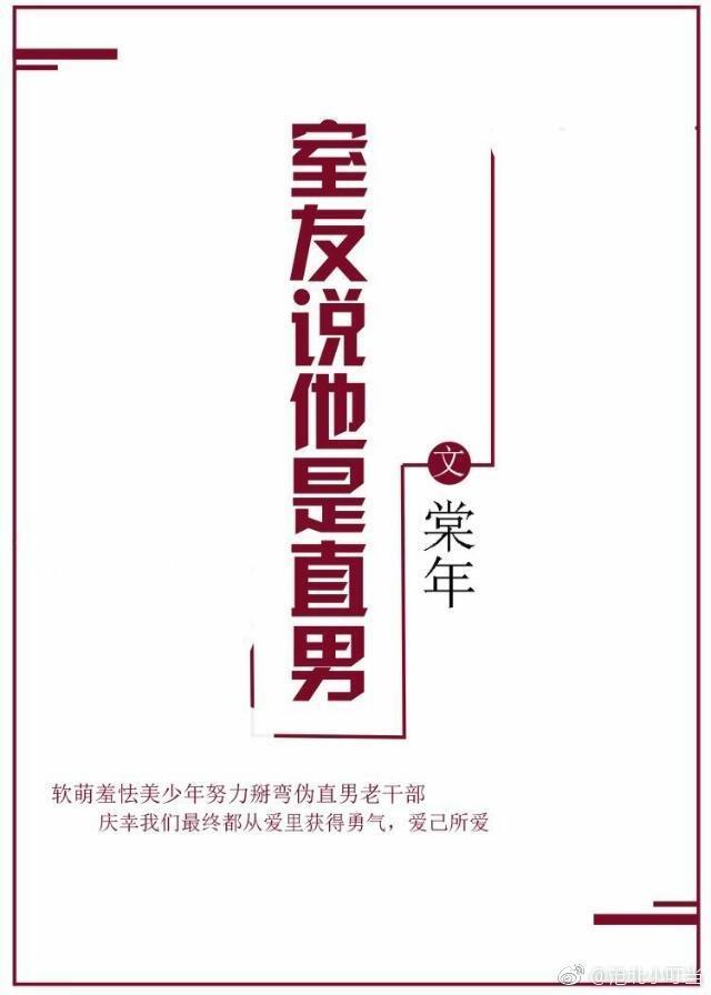 室友说他是直男封面