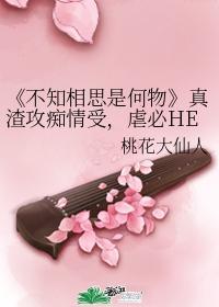 不知相思是何物封面
