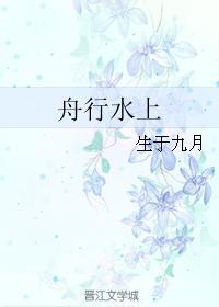 舟行水上封面