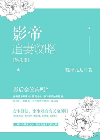 影帝追妻攻略[娱乐圈]封面