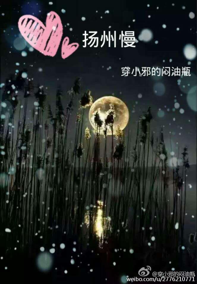 扬州慢——雨薇为谁开封面