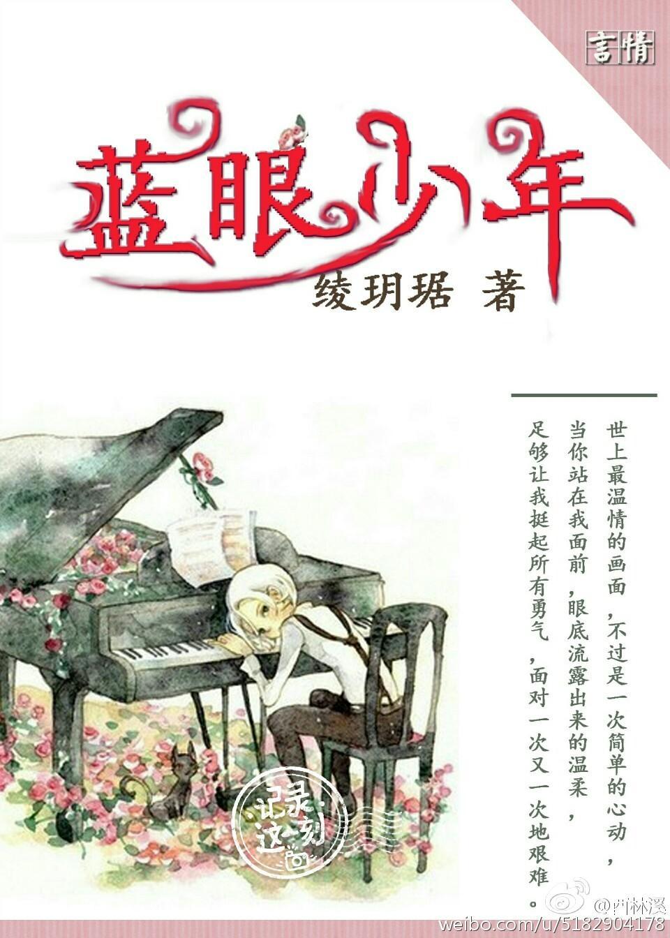 蓝眼少年封面