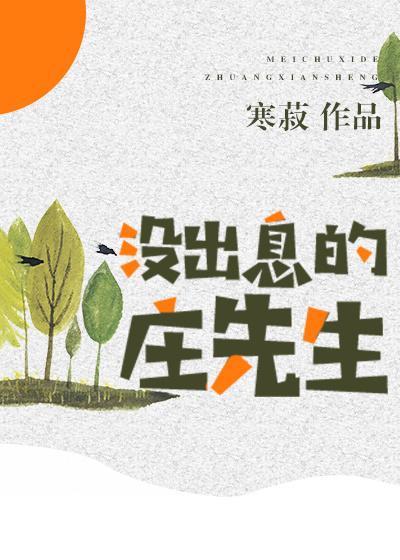 没出息的庄先生封面