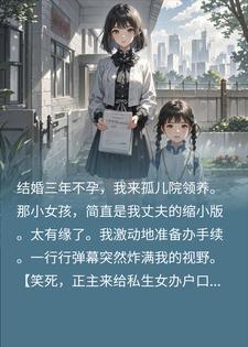 领养现场撞上老公的私生女，弹幕狂刷：原配上门送户口封面